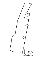 7392053030 - Electrical: Ft Seat Air Bag for Lexus: IS200t, IS250, IS300, IS350, NX200t, NX300, NX300h, RC F, RC Turbo, RC200t, RC300, RC350 Image