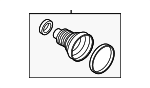 31605A42B47 - Suspension: Inner Boot for BMW Image