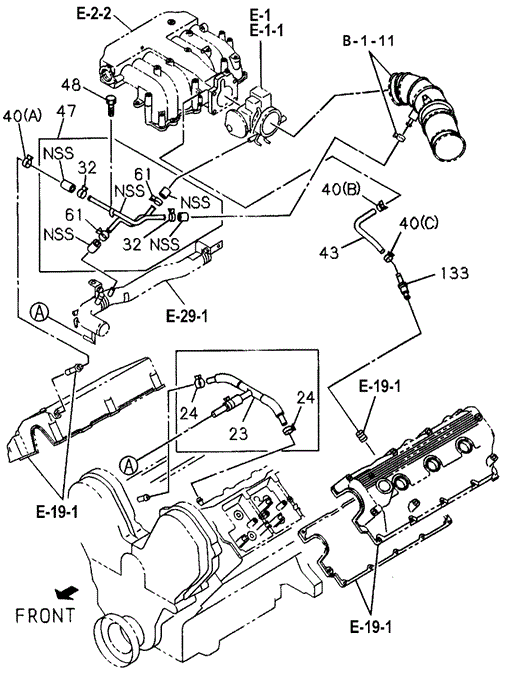 Breather Tube for 1997 Honda Passport #0