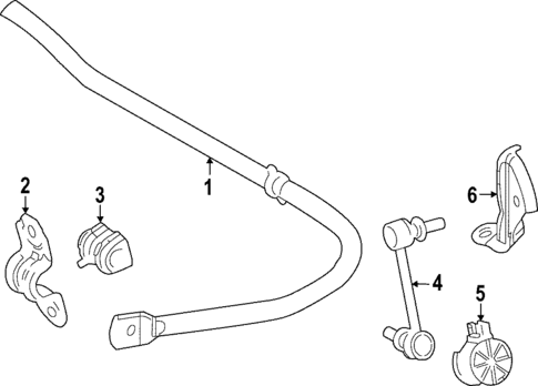 Stabilizer Bar & Components for 2025 Lexus LX700h #0