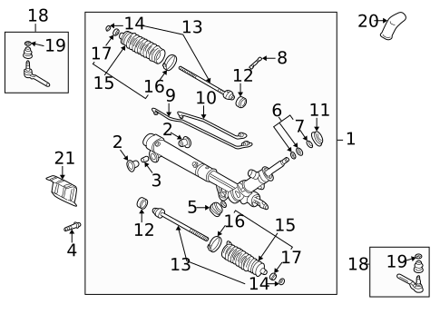 Bushings for 2002 Pontiac Aztek #0