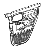 5ZW98TX7AA - Body: Door Trim Panel for Mopar Image