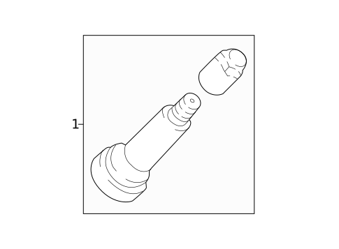 Tire Pressure Monitor Components for 2019 Mazda CX-9 #0