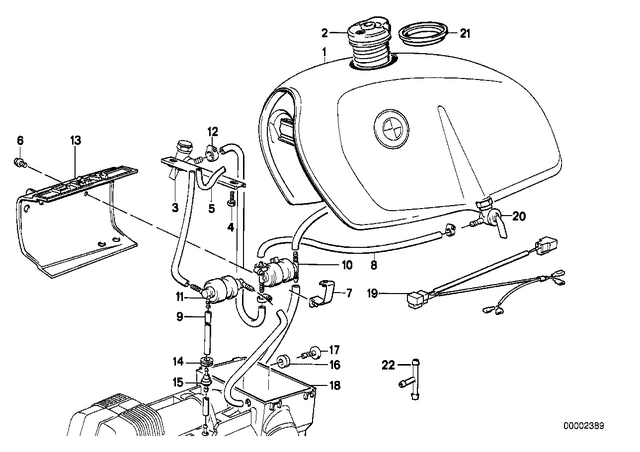 13111338115 - : Bulk Material, Fuel Hose for BMW-Motorrad Image