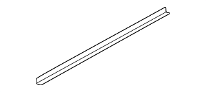 808341GR0A - : Door Window Belt Weatherstrip for Nissan Image