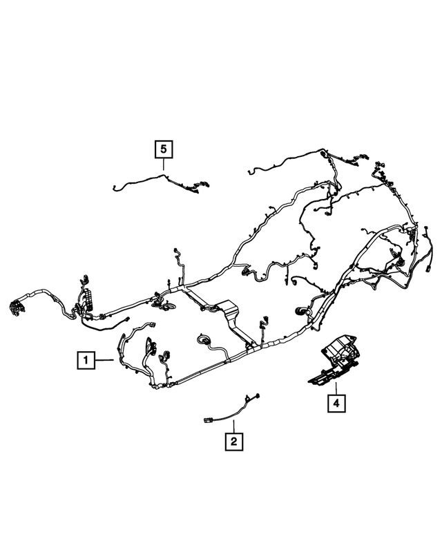 68100406AE - Electrical: Body Wiring for Mopar Image image