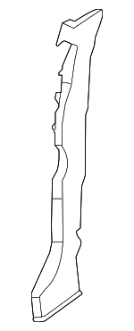PAB81972500 - Body: Side Duct for Porsche Image image