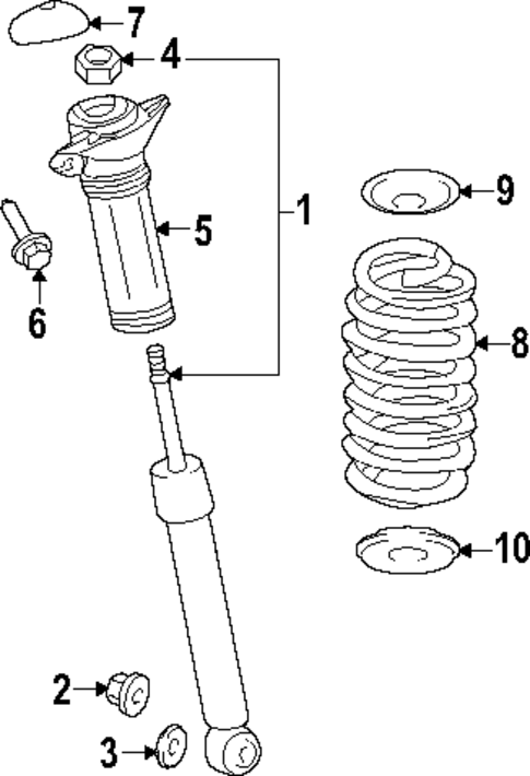 Shocks & Components for 2025 Toyota GR Corolla #0