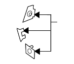 51119883277 - : Park Sensor Mount Kit for BMW: 740i, 740i xDrive, 745e xDrive, 750i xDrive, M760i xDrive Image