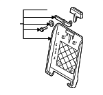 4L0863358DJ37 - Body: Armrest Cover for Audi Image