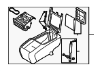 4L0863242K6PS - : Console Assembly for Audi: Q7 Image