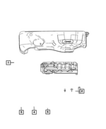68491180AA - : Engine Cover for Mopar Image