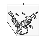4525048241 - : 2010-2015 Lexus - Steering Column for Lexus: RX350, RX450h Image