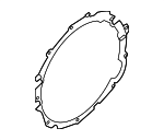 LR123925 - Engine: Lower Timing Cover Gasket for Land Rover: Defender 110, Defender 130, Defender 90, Discovery, Range Rover, Range Rover Sport, Range Rover Velar Image