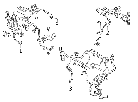 Wiring Harness for 2018 Acura MDX #0