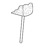 1J0881931B - Body: Headrest Pad for Volkswagen: Golf Image