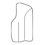 15749684 - Emission System: Vapor Canister Bracket for Cadillac: Escalade ESV, Escalade EXT | Chevrolet: Avalanche 2500, Suburban 1500, Suburban 2500 | GMC: Yukon XL 1500, Yukon XL 2500 Image