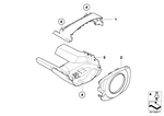 61316947772 - Vehicle Electrical System: Trim Panel Upper Part for BMW Image