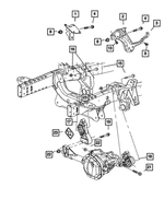 6507784AA - : Hex Head Screw And Washer for Mopar Image