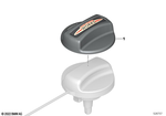16115A7AD86 - Retrofitting / Conversion / Accessories: Tank Cap, Cap, Carbon for Mini: Coop.S JCW, Cooper, Cooper ALL4, Cooper S, Cooper S ALL4, Cooper SE ALL4, Countryman S ALL4, Countryman SE ALL4, JCW, JCW ALL4, JCW Countryman ALL4, JCW GP Image image