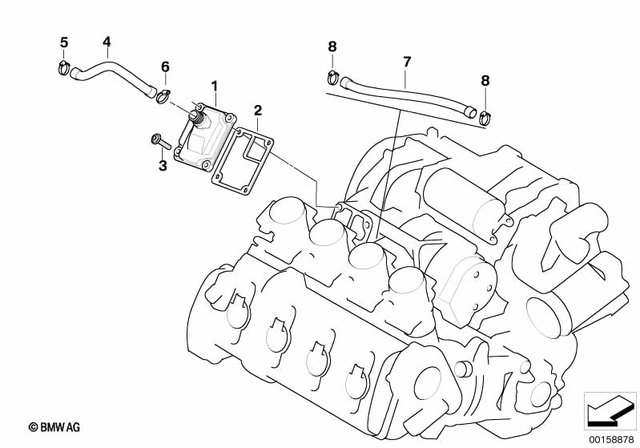 11147678137 - : Gasket                    for BMW-Motorrad Image
