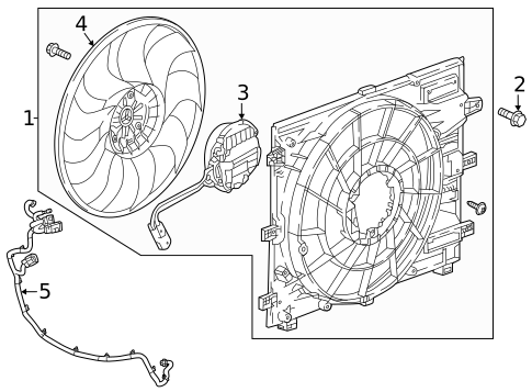 Cooling Fan, Clutch & Motor for 2026 Chevrolet Equinox #0