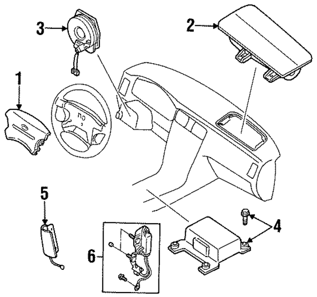 Y851M7P111 - : Air Bag for Infiniti Image