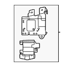 99140N9520 - Body: Blind Spot Radar for Hyundai Image