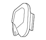 1NK91DX9AA - Body: Inner Finish Panel for Ram: 1500, 1500 Classic, 2500, 3500 Image