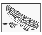 31323099 - : 2013 Volvo S60 - Grille Assembly for Volvo: S60 Image