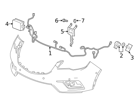 Electrical Components for 2020 Buick Envision #0