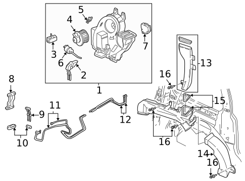 Switches, Solenoids & Actuators for 1999 Chevrolet Venture #0