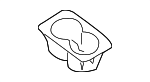 88741JA00A - Body: Cup Holder for Nissan Image