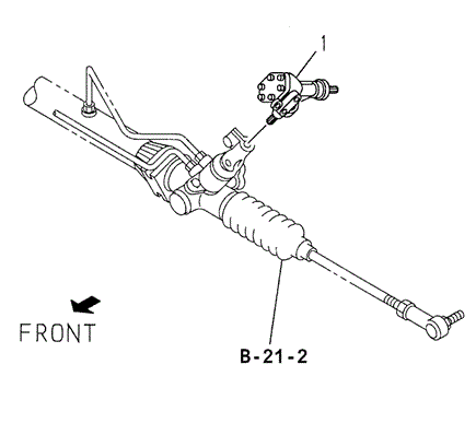 P.S. Gear Box (2) for 2000 Honda Passport #0