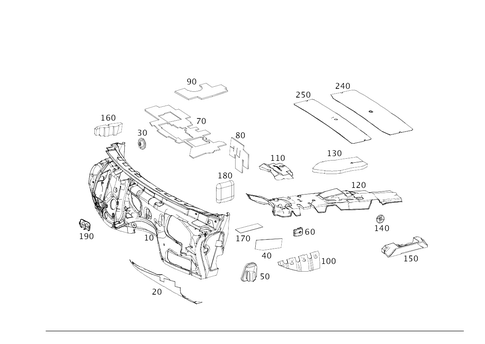 Damping in Passenger Compartment for 2016 Mercedes-Benz GLE450 AMG #0
