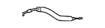 72631TK4A01 - Body: Lock Cable for Acura Image