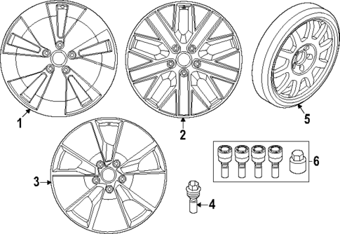 Wheels for 2025 Porsche Macan #1