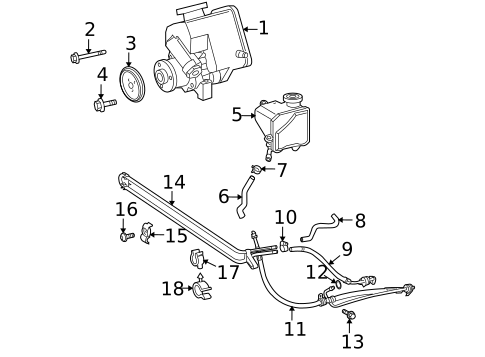 Pump & Hoses for 2007 Dodge Sprinter 2500 #0
