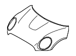 41009626977 - : Hood for Mini: Cooper Countryman Image