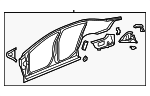 25808662 - Body: Uniside Assembly for GM Image image
