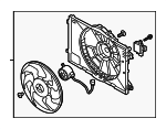 25380G2000 - Cooling System: Fan Assembly for Kia: Niro Image