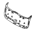 81710AR000UBL - : Lower Gate Trim for Hyundai Image