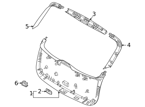 Interior Trim for 2024 Genesis GV70 #0