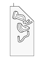 80216SJAA01 - HVAC: Evaporator Tube for Acura Image