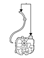 YS4Z5443150DC - Body: Latch for Ford: Focus Image