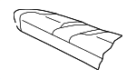 UL701T1AA - Body: Cushion Cover for Chrysler: Sebring Image