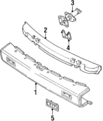 10148765 - Body: Bumper Cover for Pontiac: Trans Sport Image