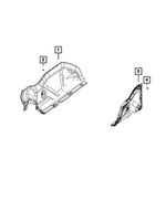 7LS94TX7AA - Interior Trim: Trunk Carpet for Mopar Image