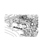 55116603AE - : Heater Supply And Return Hose for Mopar Image