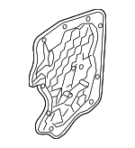 4H0839916A - Body: Cover for Audi: A8 Quattro, S8 Image